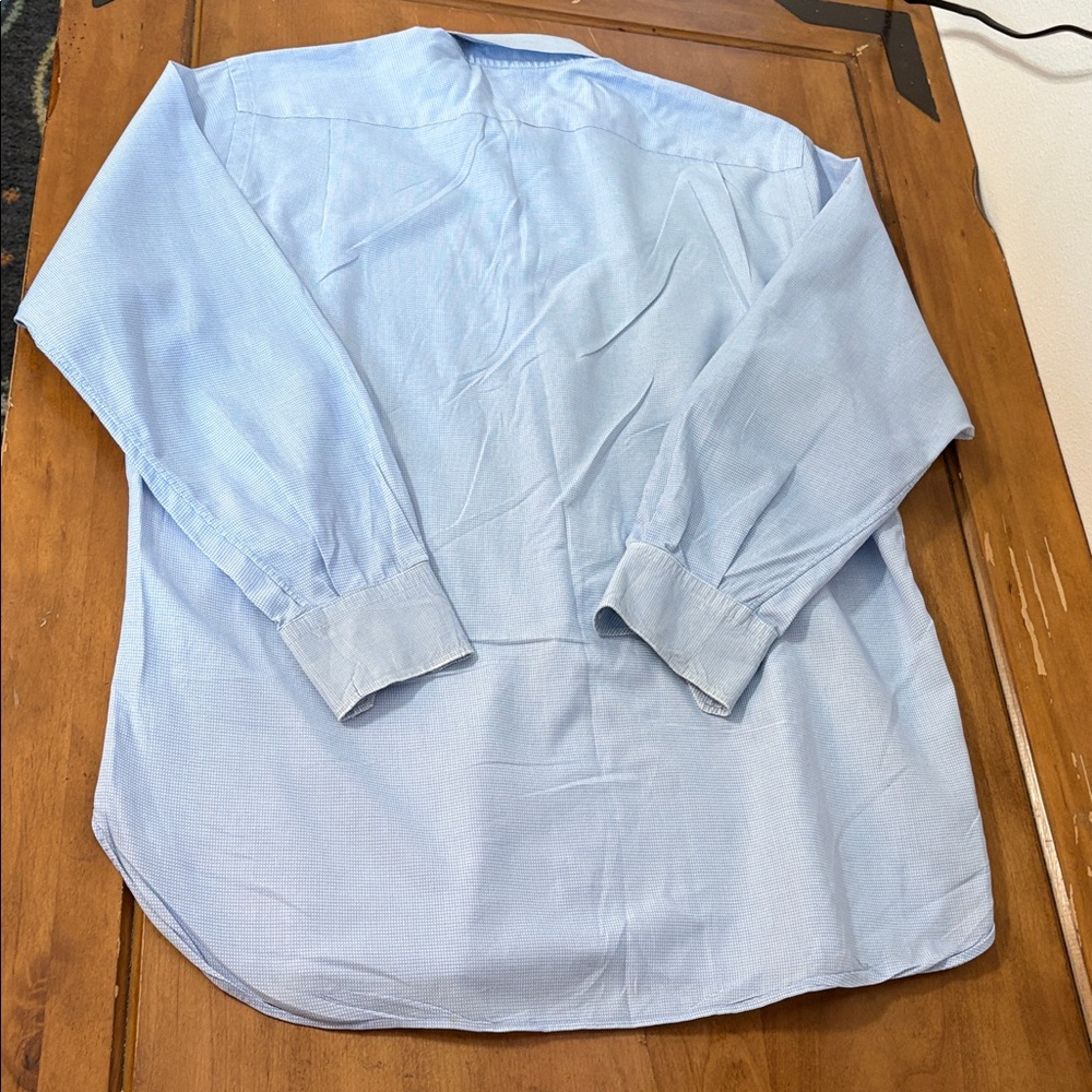 John W Nordstrom Light Blue Men's Shirt Size 16–33 - Picture 5 of 10